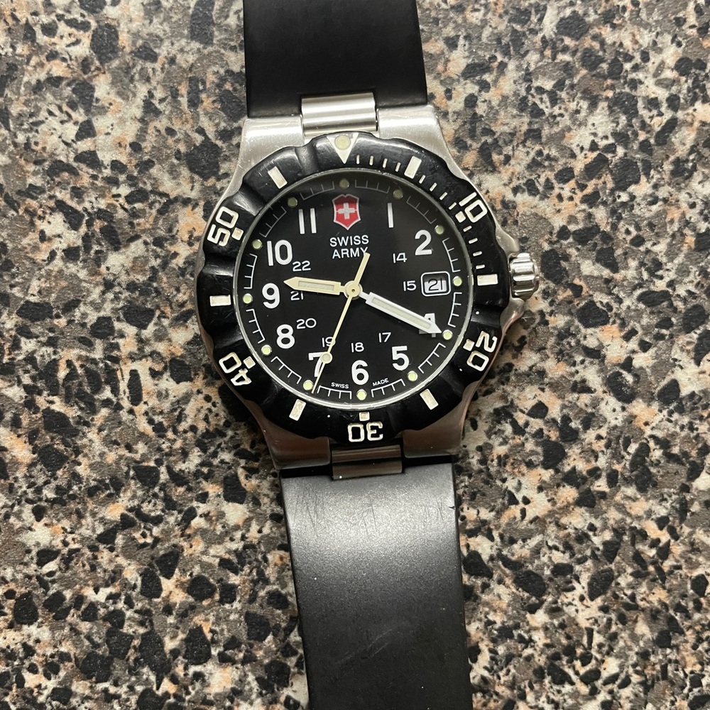 Black and Silver Men's Watch